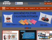 Tablet Screenshot of lagoon-foto.cz